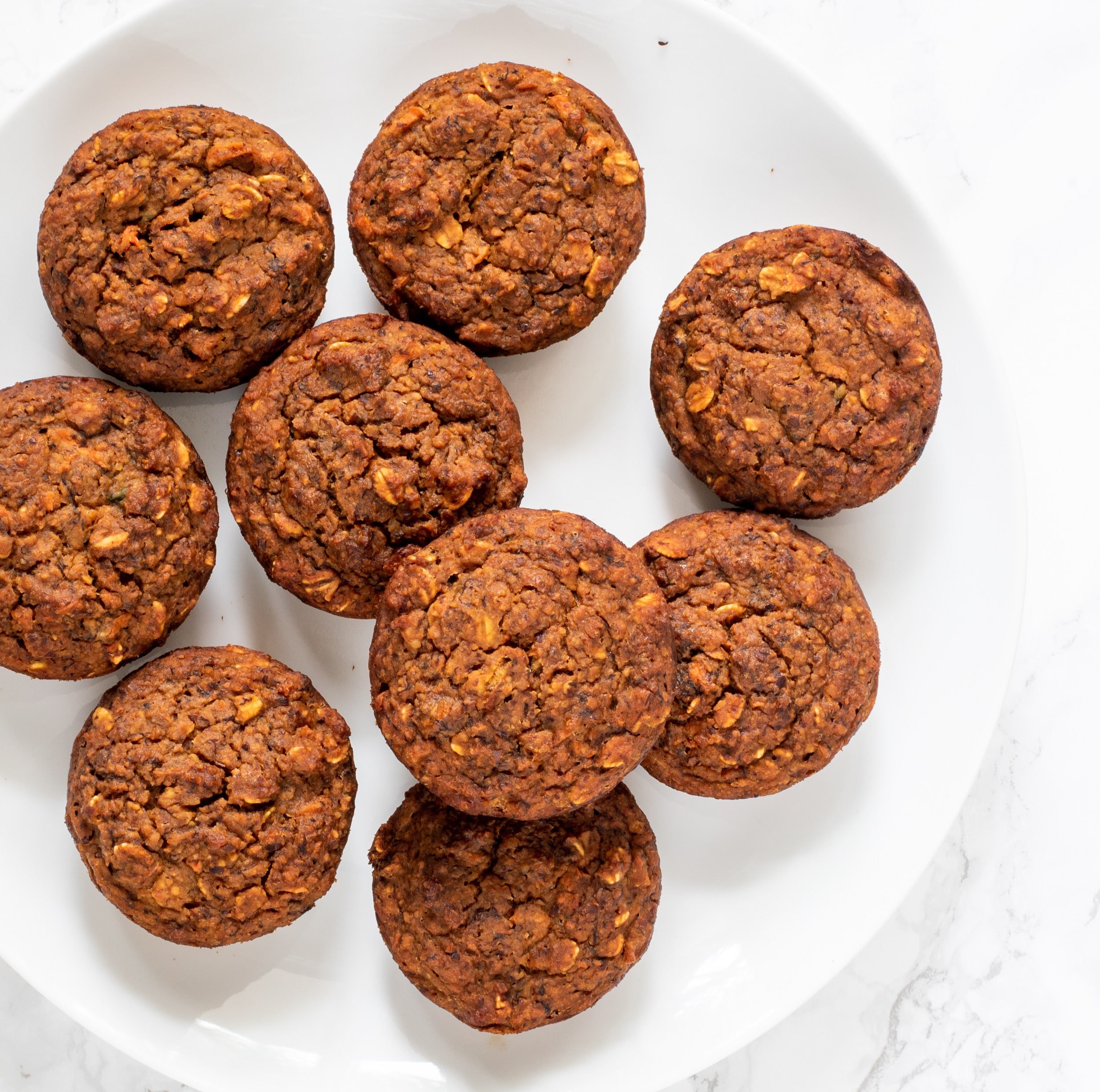 Vegan Gluten-Free Carrot Muffins: Healthy & Fiber-Packed